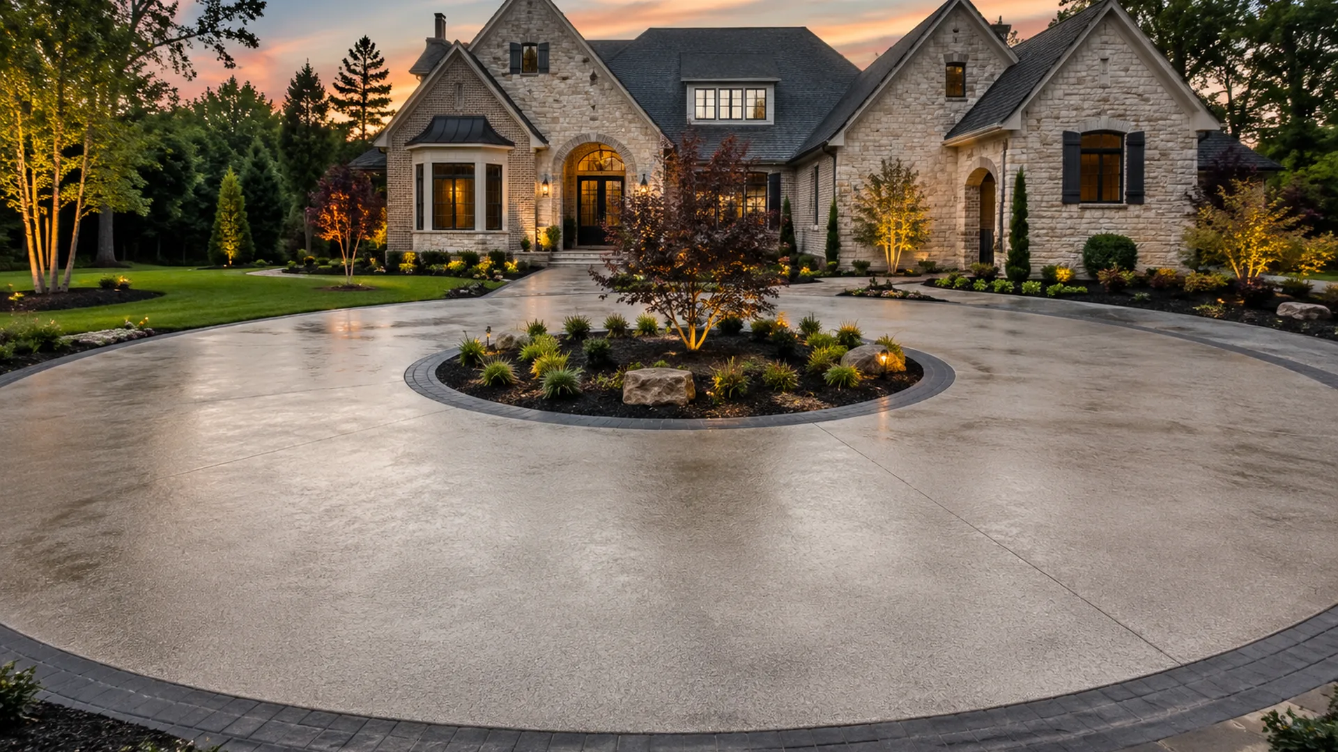 Circular Driveway Installation Conroe TX: Built for Montgomery County Clay & Rain