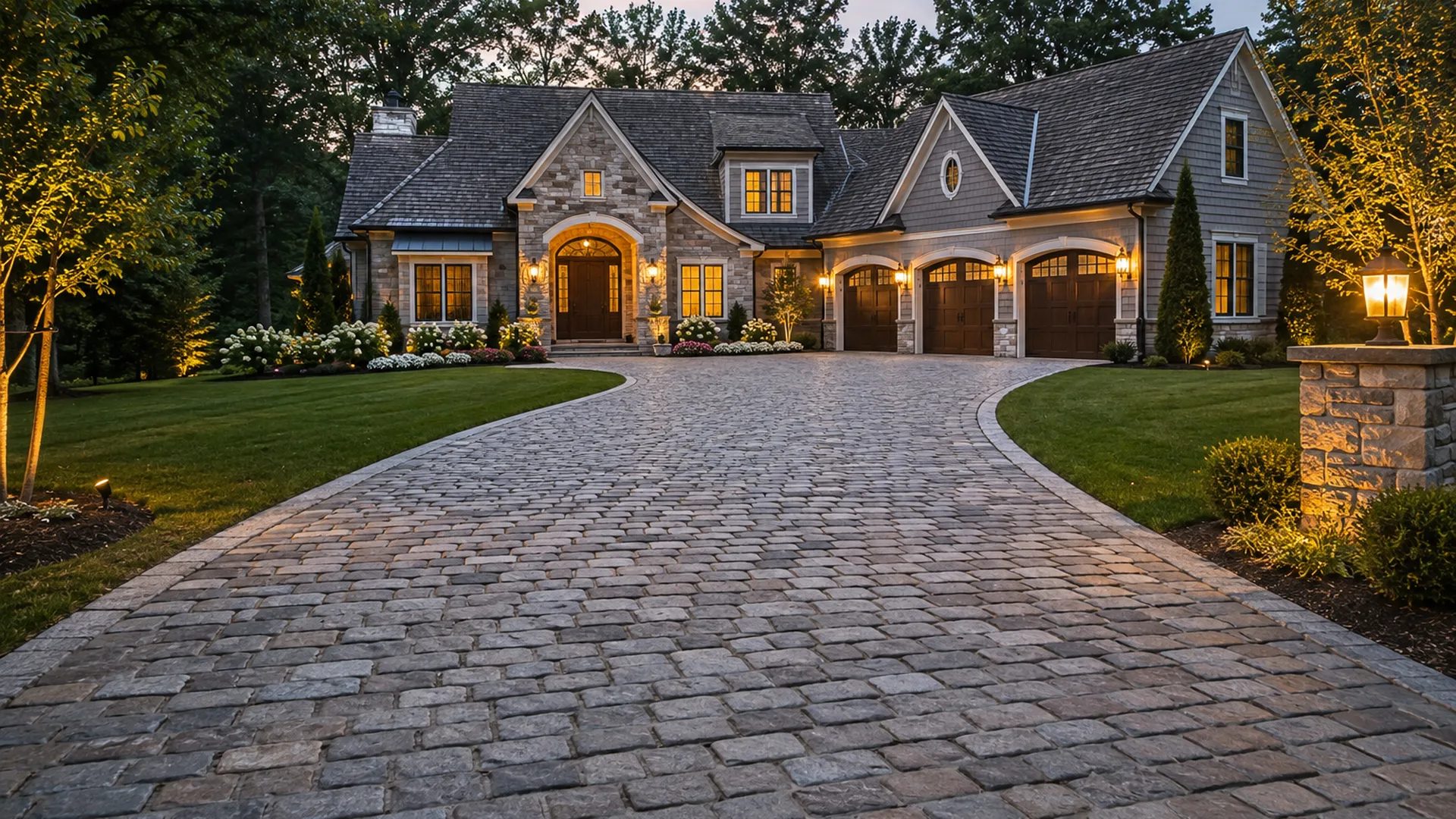 Cobblestone Driveway Installation Conroe TX: Built for Montgomery County Clay & Rain
