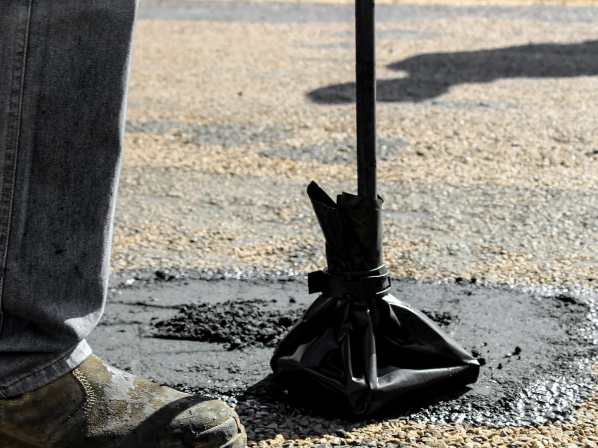Driveway Pothole Repair detail photo