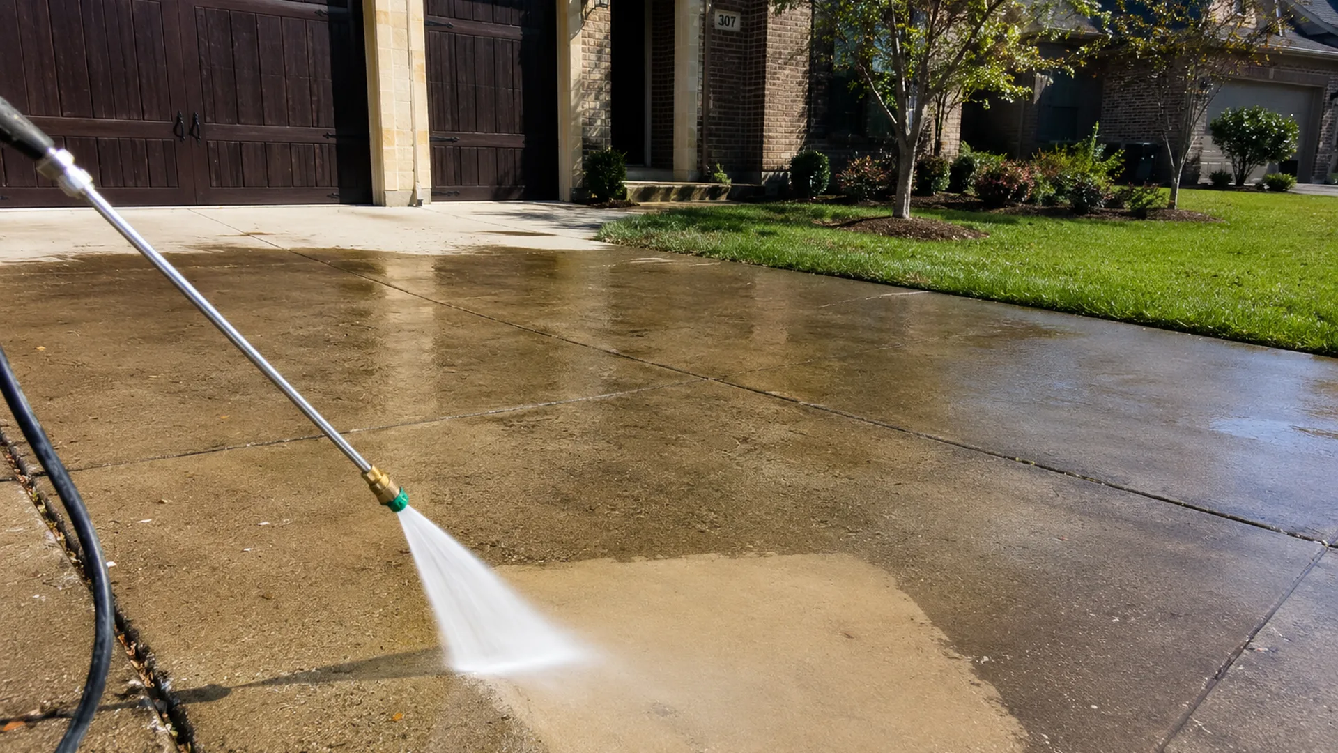 Driveway Pressure Washing & Cleaning Conroe TX: Built for Montgomery County Clay & Rain