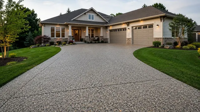 Exposed Aggregate Driveway Conroe TX: Built for Montgomery County Clay & Rain