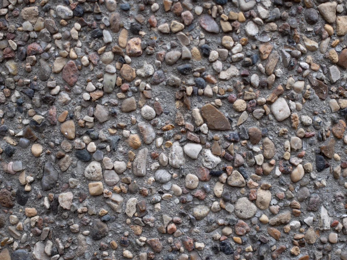 Exposed Aggregate Driveway detail photo